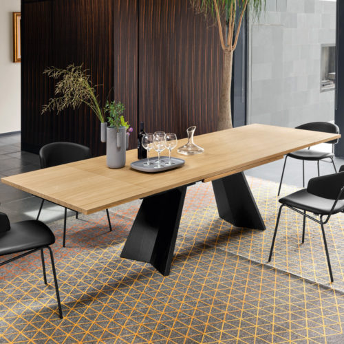 Icaro Wood Extension Table