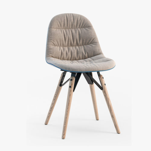 Mood Wood Chair (Upholstered)