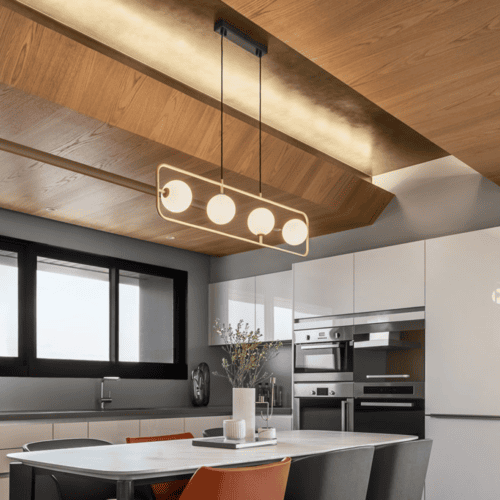 Sircle 4-pc Linear Pendant
