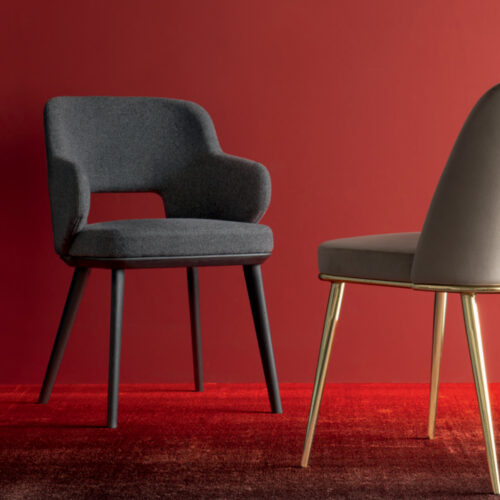 Foyer Cutout Armchair - Wood