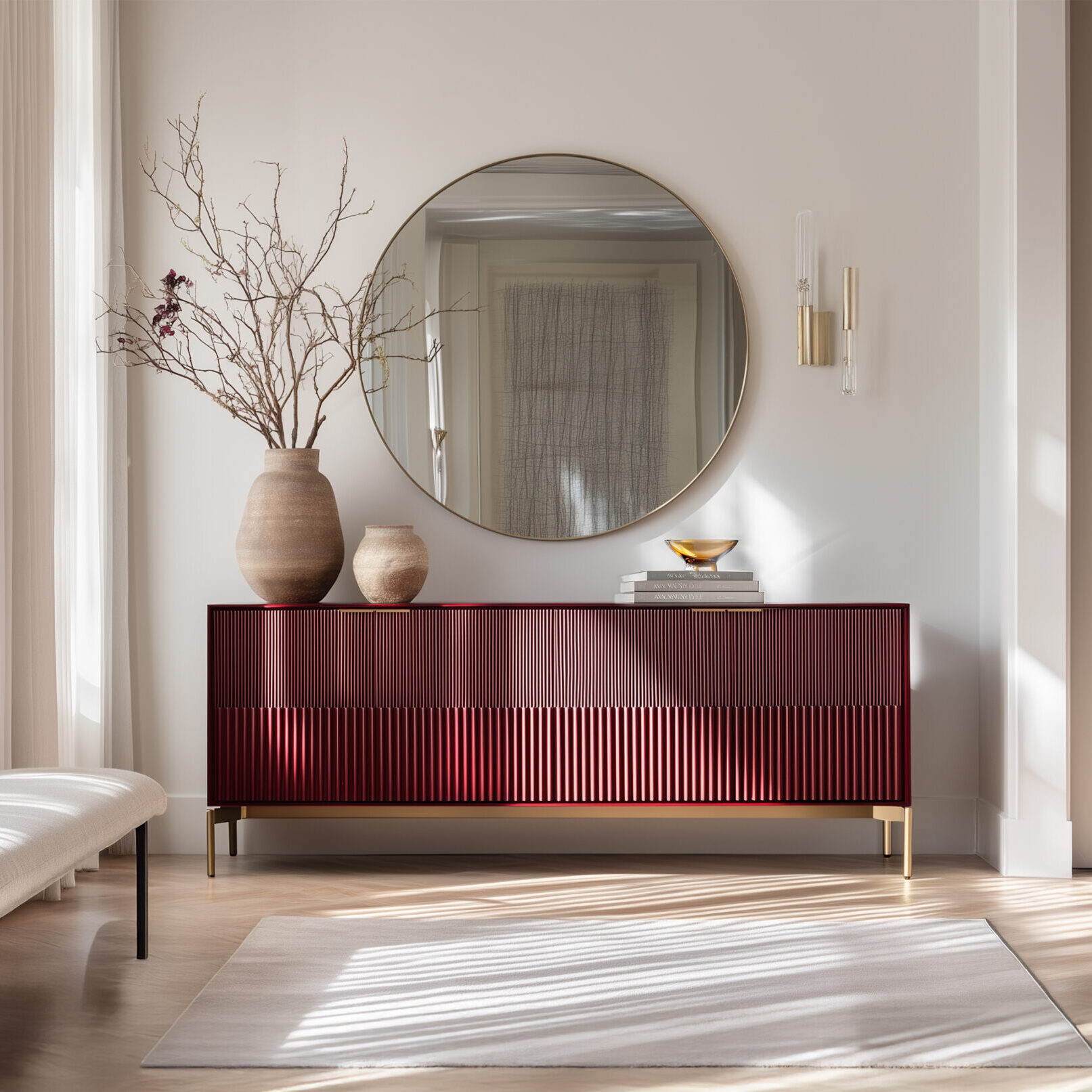 Merlot/Brass